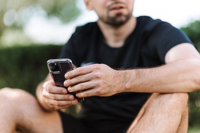 A man considering the requirements for his TikTok verification.