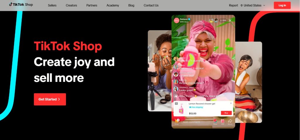High Social’s screenshot of TikTok Shop’s promo page.