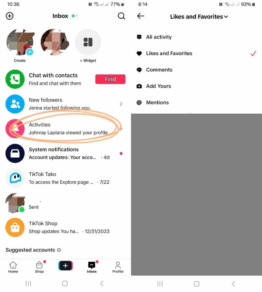 High Social’s screenshots show how to see who added your posts to their Favorites.
